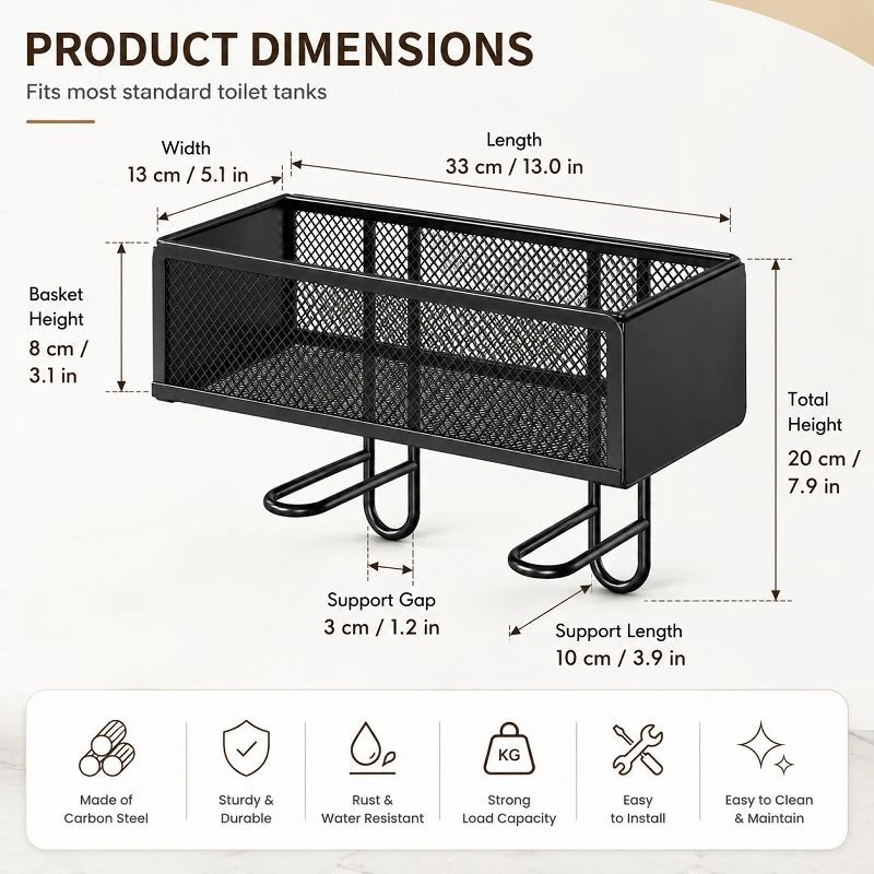 Above Toilet Bathroom Organizer high quality Above Toilet Bathroom Organizer high quality